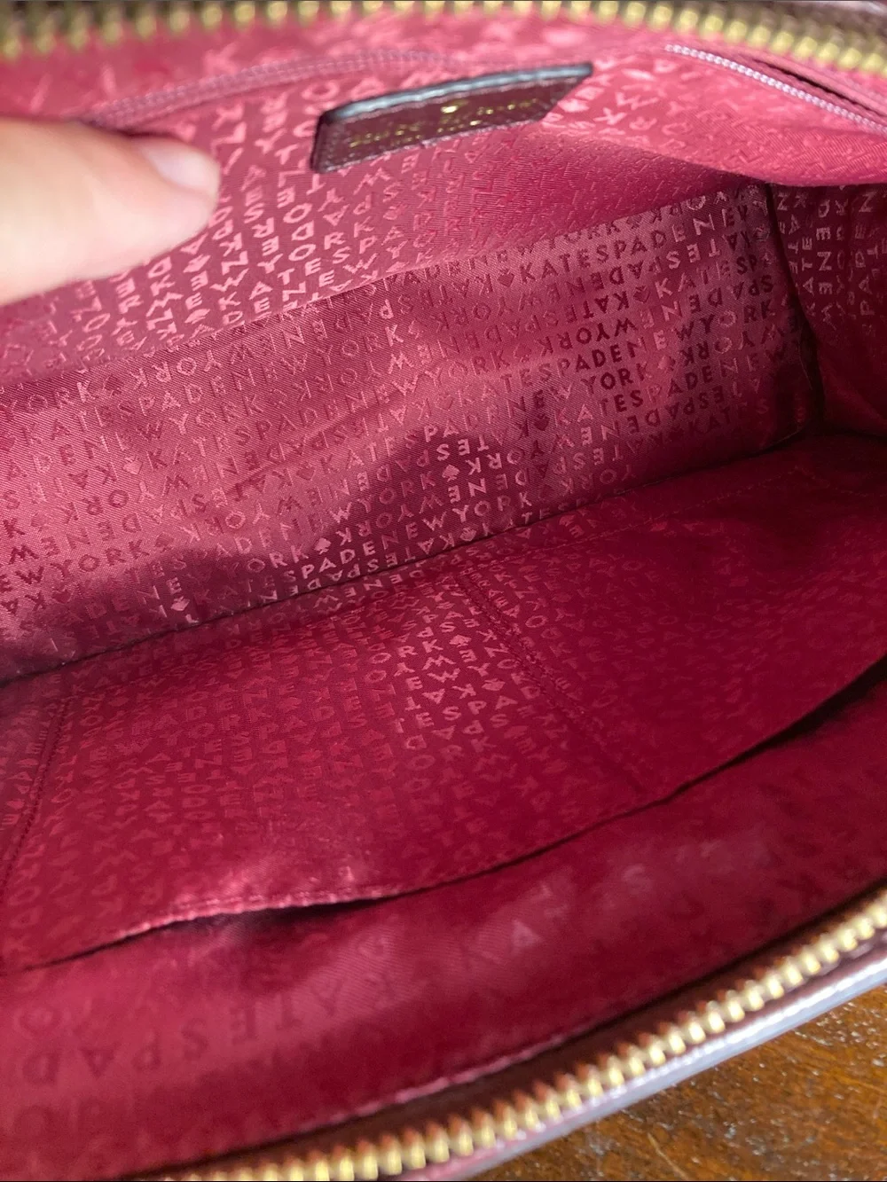 Kate Spade Mulberry Street Lise satche  and matching wallet (rarely used)
